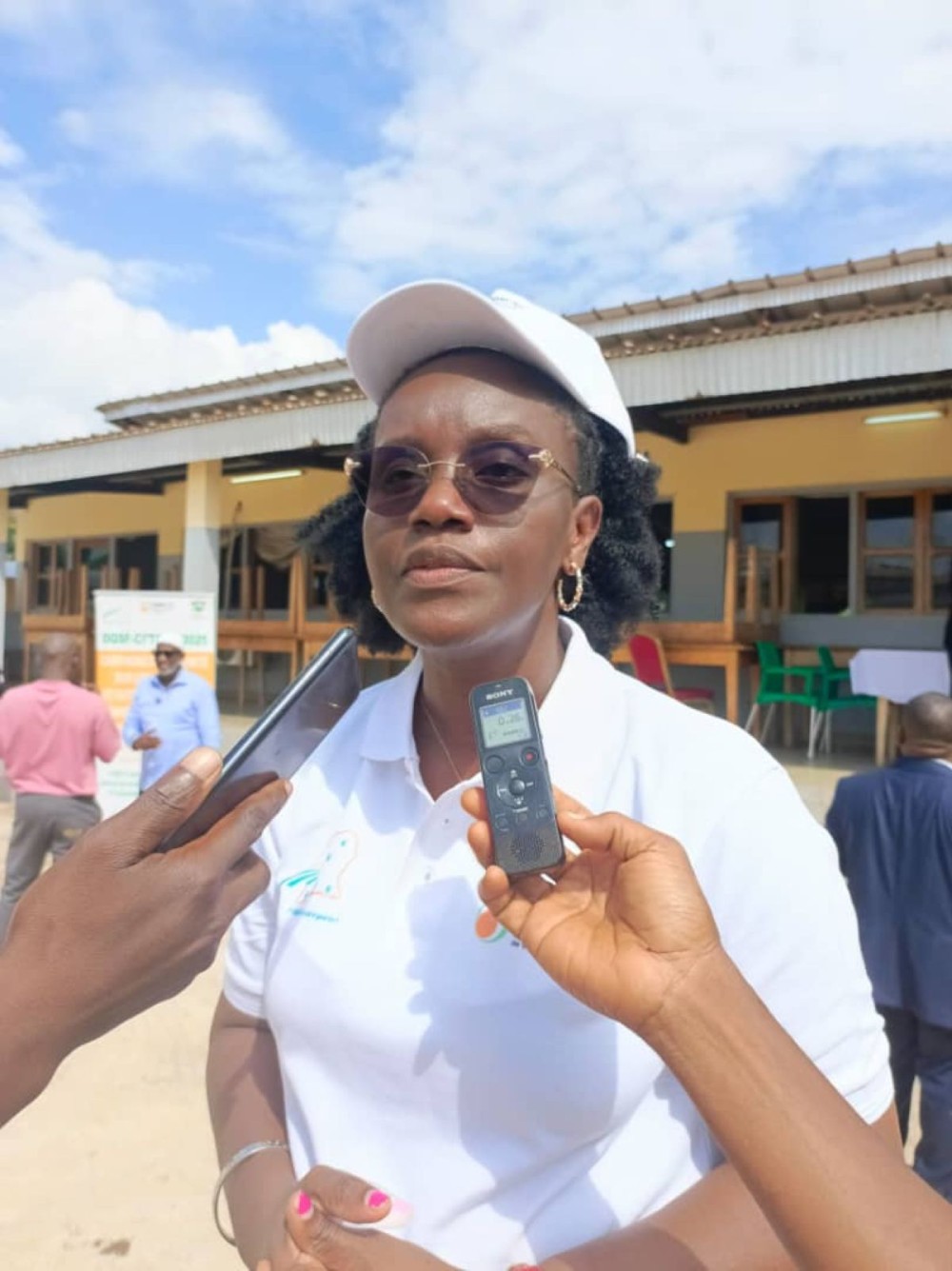 L&eacute;ocadie Loukou Yao,  la secr&eacute;taire executive de l&rsquo;OQSF-CI