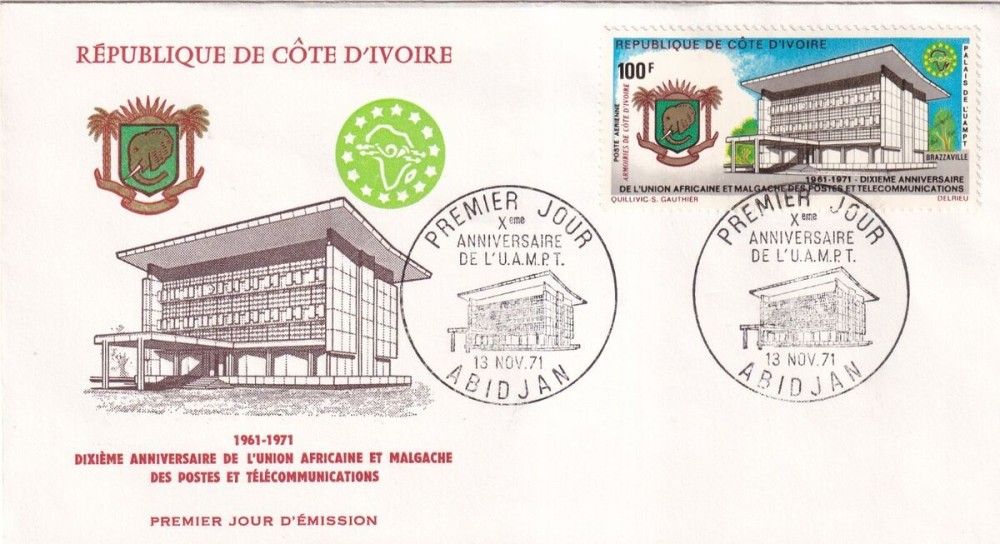 Une enveloppe timbr&eacute;e