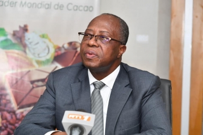 Le directeur g&eacute;n&eacute;ral du conseil caf&eacute; cacao