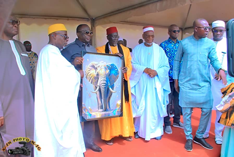 Cosim Gontougo apporte sa compassion au Ministre Kobenan Kouassi Adjoumani