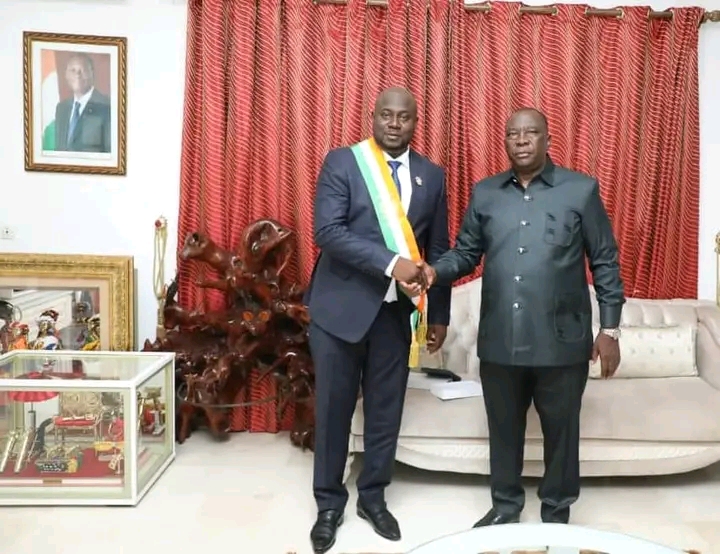 INOUS Kouanda, d&eacute;put&eacute; de Tanda avec le ministre d&rsquo;&Eacute;tat kobenan kouassi adjoumani, conseiller sp&eacute;cial du pr&eacute;sident de la r&eacute;publique de C&ocirc;te d&rsquo;Ivoire