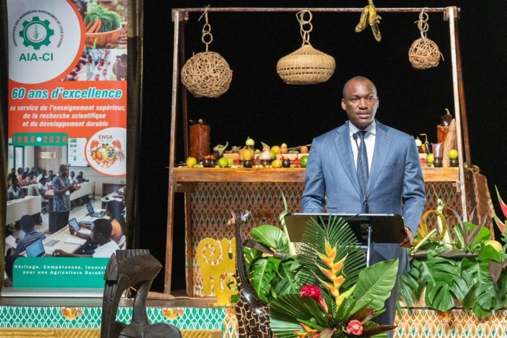 le ministre de la Promotion de la jeunesse, de l'Insertion professionnelle et du Service civique, Mamadou Tour&eacute;.