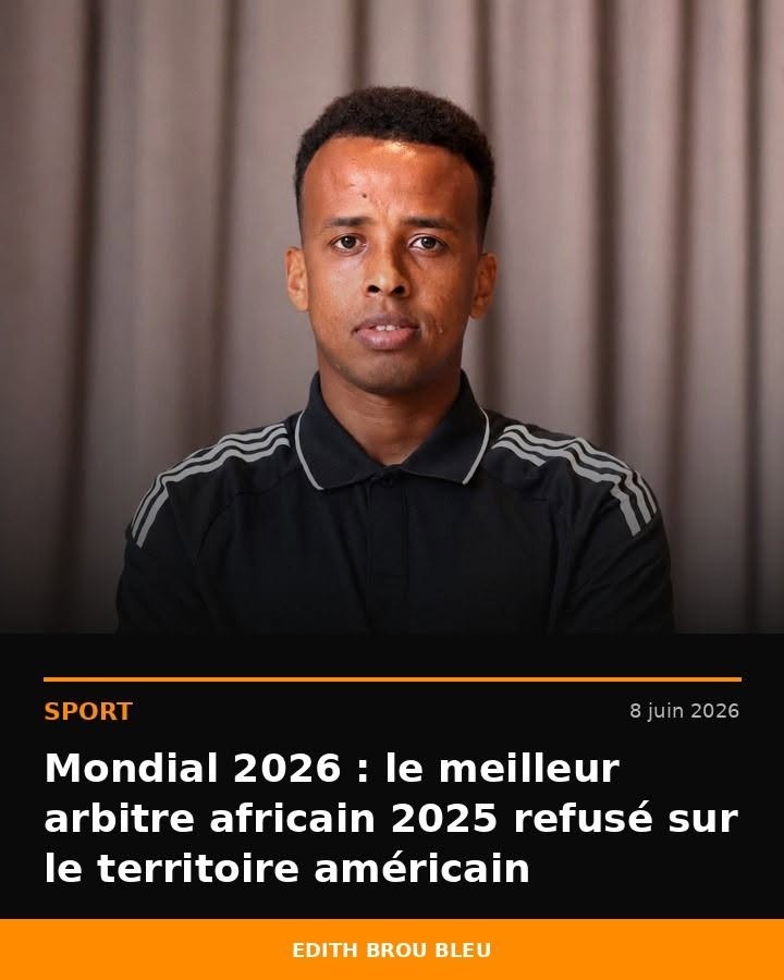Omar Abdulkadir Artan, le meilleur arbitre africain de l&rsquo;ann&eacute;e 2025