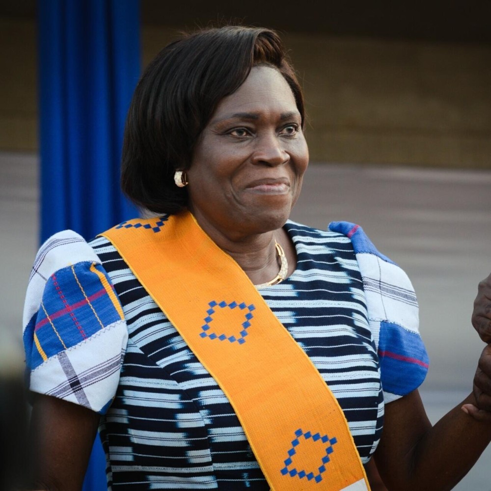 La pr&eacute;sidente du MGC, MAdame Simone Gbagbo