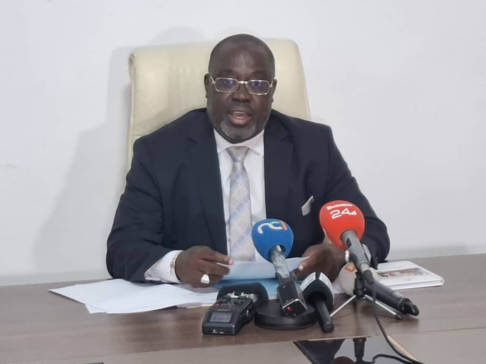 le Prof. Coulibaly Lacina, Pr&eacute;sident de l&rsquo;Universit&eacute; Polytechnique de Man