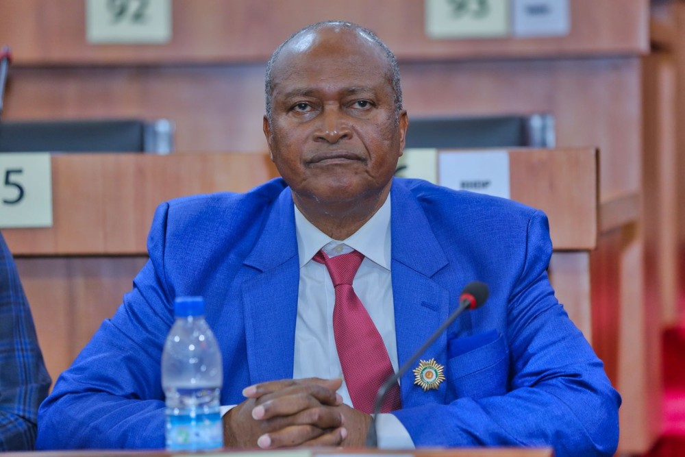 le Ministre Azoumana Moutay&eacute;, pr&eacute;sident de L'Union pour la R&eacute;publique (UNPR)