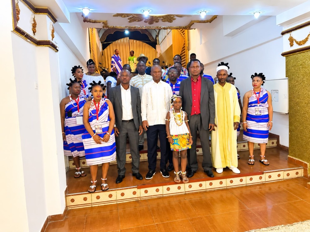 Le ministre Ouattara Siaka au royaume ch&eacute;rifien avec la diaspora du district du zanzan