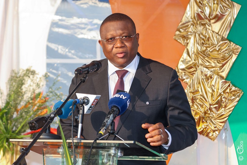 le ministre de la Communication, Amadou Coulibaly, porte-parole du gouvernement