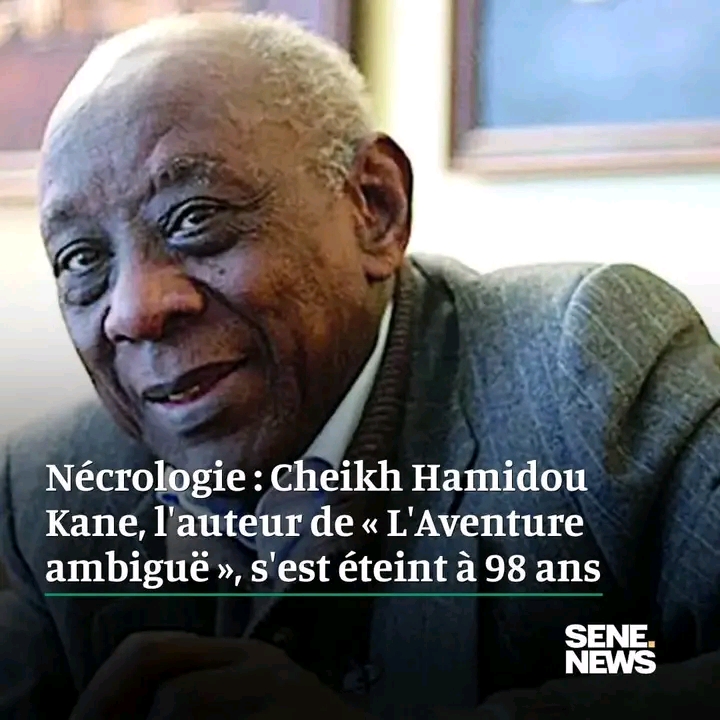 l&rsquo;&eacute;crivain s&eacute;n&eacute;galais Cheikh Hamidou Kane.
